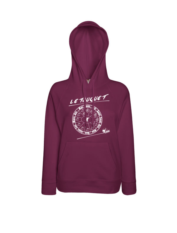 Hoodies femme coupe cintrée le Touquet