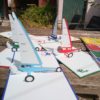 cartes Pop Up char à voile